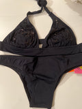 BIKINI NEGRA BORDADA EN PAILLETTE